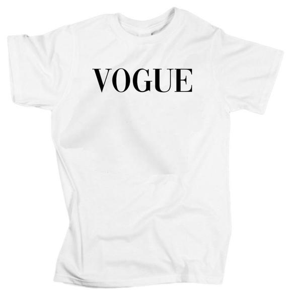 Vogue Graphic Tee Unisex Tee Shirt - Picture 1 of 4